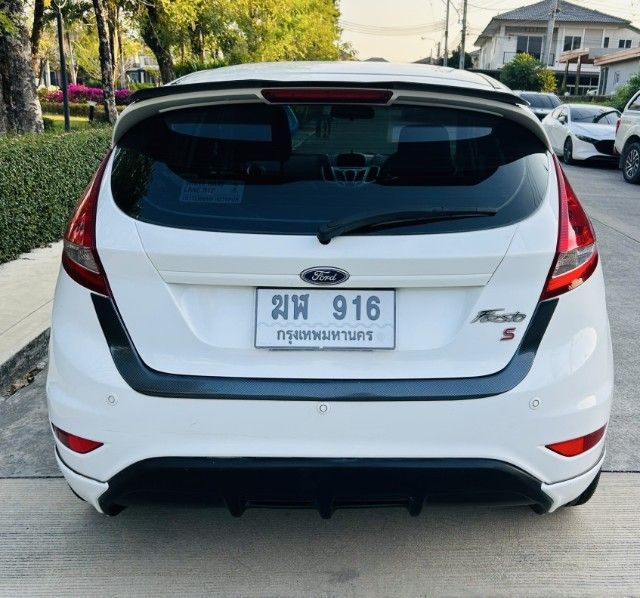 Ford Fiesta 2012 1.5 Sport Sedan เบนซิน เกียร์อัตโนมัติ ขาว รูปที่ 3