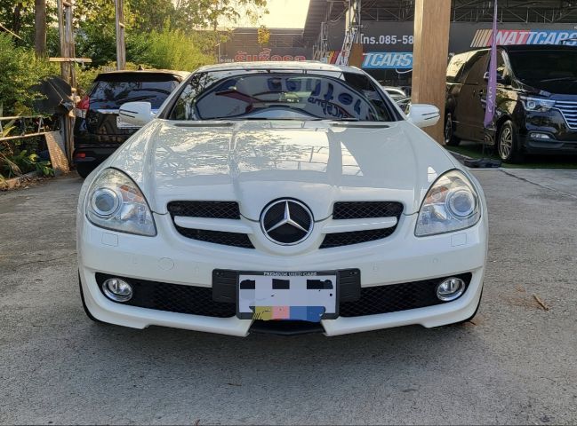 Mercedes-Benz SLK-Class 2009 SLK200 Sedan เบนซิน ไม่ติดแก๊ส เกียร์อัตโนมัติ ขาว รูปที่ 2