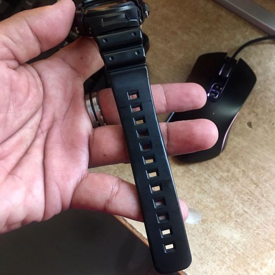 DW-6100 คัสต้อมกรอบ AW-591 สภาพสวย กรอบมีริ้วรอยบ้าง สายเดิม เทสกันน้ำให้แล้ว รูปที่ 2