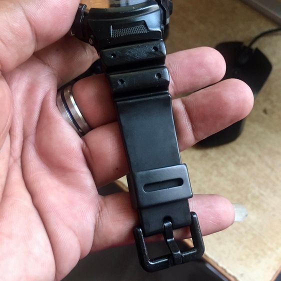 DW-6100 คัสต้อมกรอบ AW-591 สภาพสวย กรอบมีริ้วรอยบ้าง สายเดิม เทสกันน้ำให้แล้ว รูปที่ 3