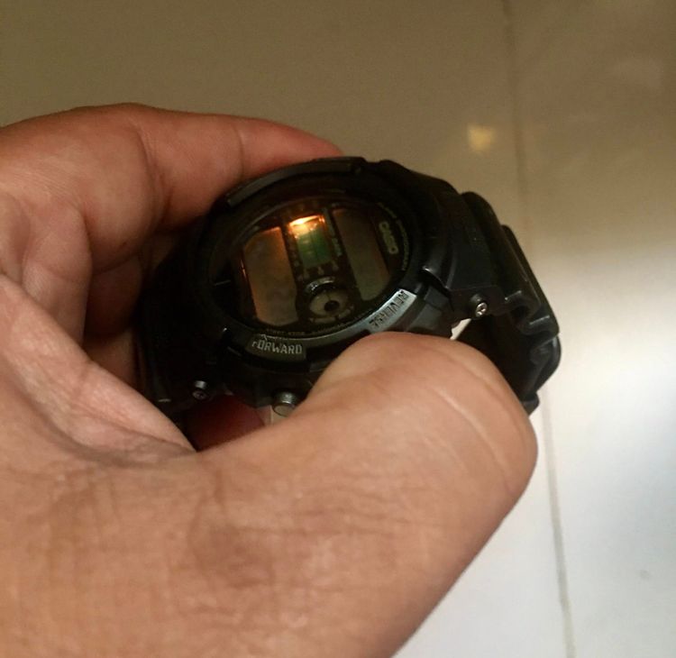 DW-6100 คัสต้อมกรอบ AW-591 สภาพสวย กรอบมีริ้วรอยบ้าง สายเดิม เทสกันน้ำให้แล้ว รูปที่ 4