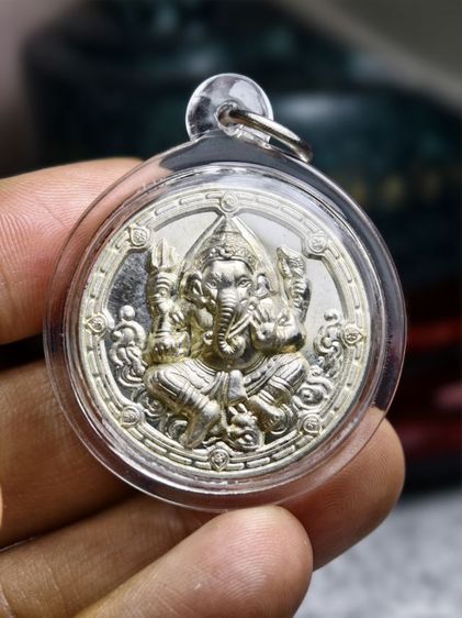 เหรียญพระพิฆเนศ "รุ่นขอได้ดังใจหวัง " วัดพระบาทปางแฟน จ.เชียงใหม่ ปี50 เนื้อเงินหายาก รูปที่ 9