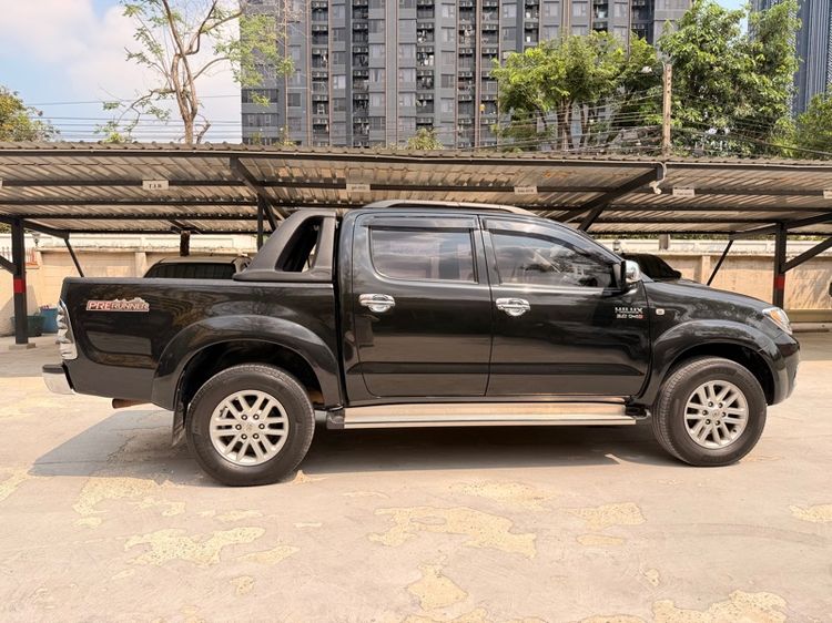 Toyota Hilux Vigo 2008 3.0 Prerunner E Pickup ดีเซล ไม่ติดแก๊ส เกียร์ธรรมดา ดำ รูปที่ 4