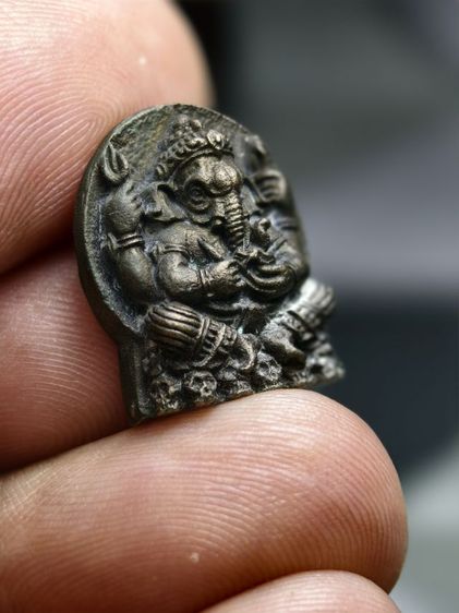 เหรียญพระพิฆเนศ ญสส. วัดบวรฯ ปี36 เนื้อนวะโลหะ พร้อมกล่องหายาก รูปที่ 2