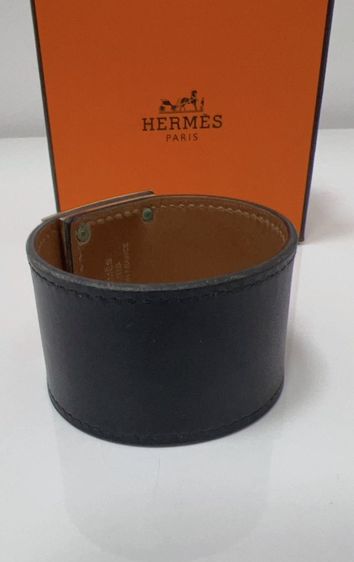 กำไล Hermès รุ่น Kelly Dog สีดำ รูปที่ 5