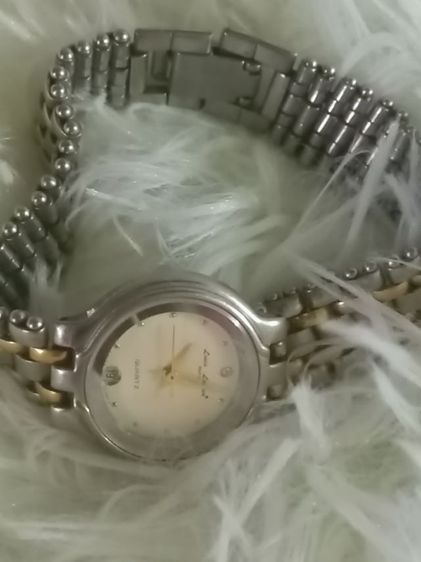 นาฬิกา Louis Lauren Paris ทรงวินเทจ ทูโทน ชุบทอง 23K สภาพสวย" รูปที่ 5