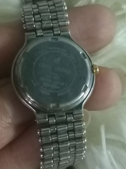 นาฬิกา Louis Lauren Paris ทรงวินเทจ ทูโทน ชุบทอง 23K สภาพสวย" รูปที่ 4