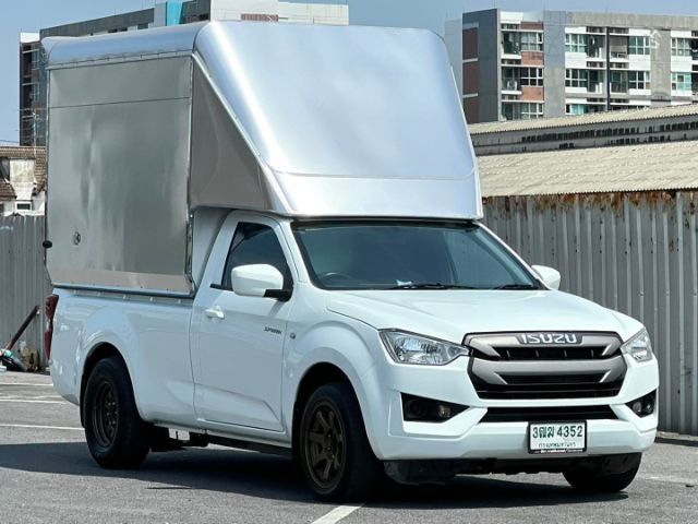Isuzu D-MAX 2020 1.9 S Pickup ดีเซล ไม่ติดแก๊ส เกียร์ธรรมดา ขาว