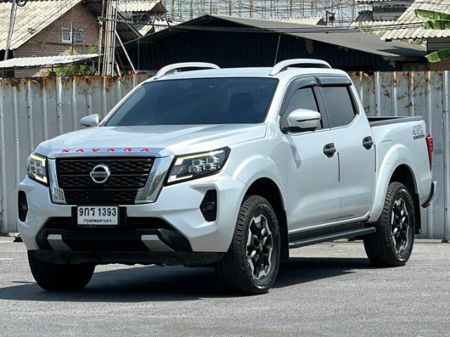 Nissan Navara 2021 2.3 VL 4WD Pickup ดีเซล ไม่ติดแก๊ส เกียร์อัตโนมัติ เทา