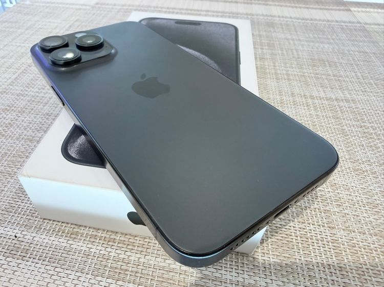 iPhone 15 Pro Max 256 สีดำ ผ่อนได้ รับเทิร์น รูปที่ 5