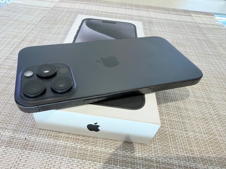 iPhone 15 Pro Max 256 สีดำ ผ่อนได้ รับเทิร์น รูปที่ 3