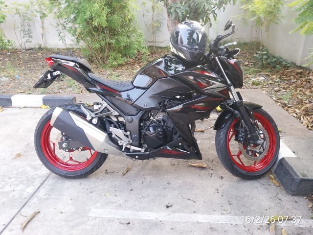 Z300 ไมค์แท้16,500โล พร้อมบู๊คเซอร์วิส.เช็คศูนย์ รูปที่ 6