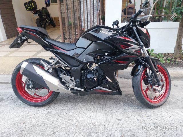Z300 ไมค์แท้16,500โล พร้อมบู๊คเซอร์วิส.เช็คศูนย์ รูปที่ 5