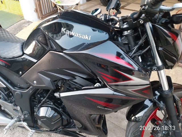 Z300 ไมค์แท้16,500โล พร้อมบู๊คเซอร์วิส.เช็คศูนย์ รูปที่ 3