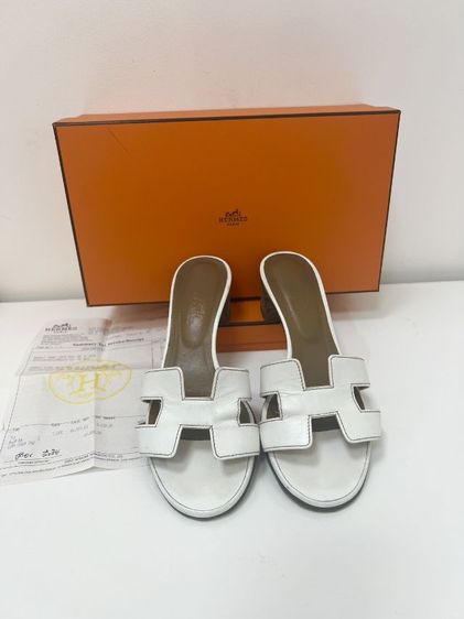รองเท้าส้นสูง ขาว อื่นๆ UK 2.5 | EU 35 | US 4.5 อื่นๆ รองเท้า Hermès รุ่น Oasis
