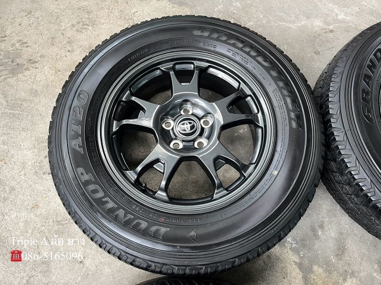 ✨ล้อแม็กป้ายแดง✨Toyota Revo GR Z Edition ขอบ 17 พร้อมยางป้ายแดง 225-70-17 Dunlop💥ปี 25💥 รูปที่ 4
