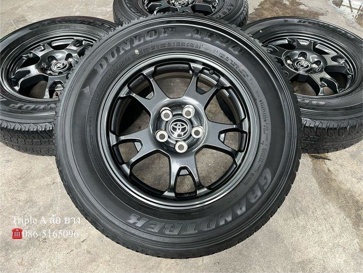 ✨ล้อแม็กป้ายแดง✨Toyota Revo GR Z Edition ขอบ 17 พร้อมยางป้ายแดง 225-70-17 Dunlop💥ปี 25💥 รูปที่ 2