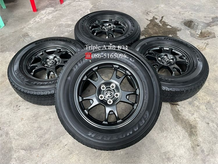 อื่นๆ อะลูมิเนียมอัลลอย 17" ✨ล้อแม็กป้ายแดง✨Toyota Revo GR Z Edition ขอบ 17 พร้อมยางป้ายแดง 225-70-17 Dunlop💥ปี 25💥