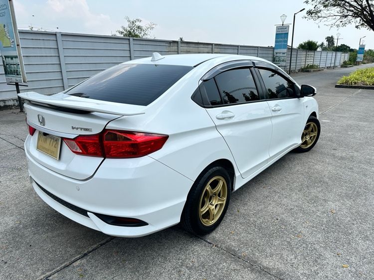 Honda City 2017 1.5 S i-VTEC Sedan เบนซิน ไม่ติดแก๊ส เกียร์อัตโนมัติ ขาว รูปที่ 2