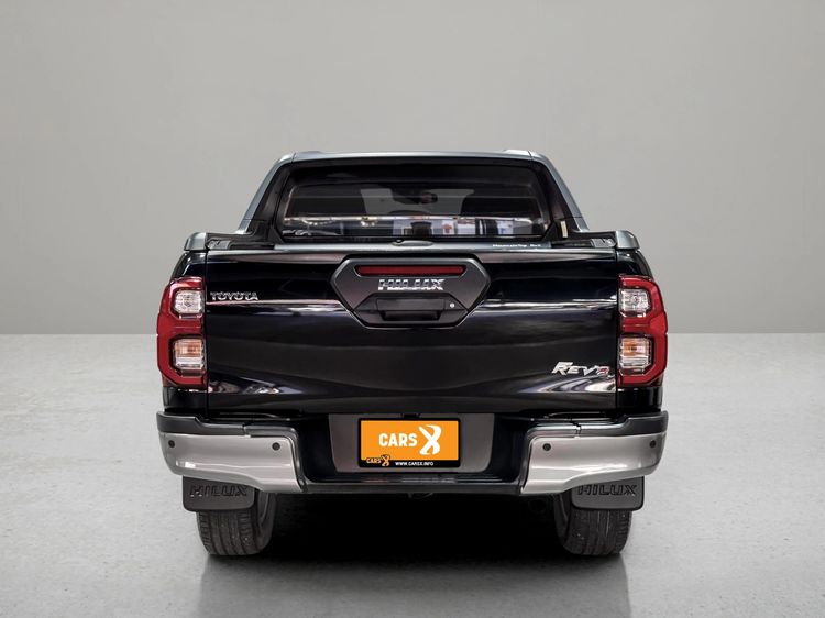 Toyota Hilux Revo 2020 Double Cab Prerunner 2x4 2.4 Rocco Pickup ดีเซล ไม่ติดแก๊ส เกียร์อัตโนมัติ ดำ รูปที่ 3