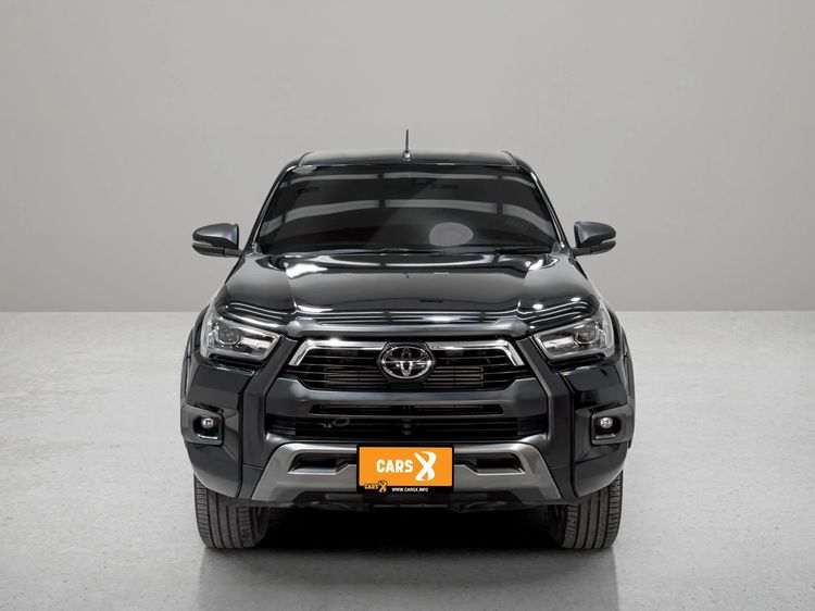 Toyota Hilux Revo 2020 Double Cab Prerunner 2x4 2.4 Rocco Pickup ดีเซล ไม่ติดแก๊ส เกียร์อัตโนมัติ ดำ รูปที่ 2