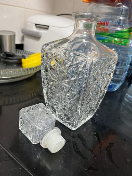 ขวดใส่เหล้า ขวดแก้วใส่ไวน์ ขวดใส่วิสกี้ ขวดน้ำดื่ม ขวด รูปที่ 4