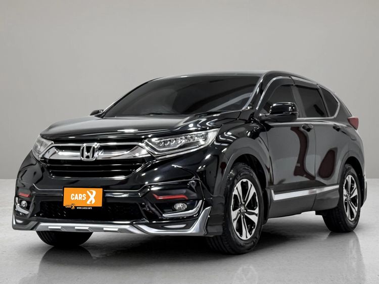 Honda CR-V 2017 2.4 E Utility-car เบนซิน ไม่ติดแก๊ส เกียร์อัตโนมัติ ดำ