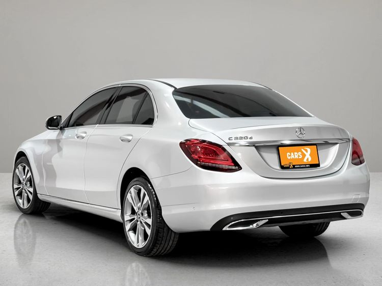 Mercedes-Benz C-Class 2018 C220 Sedan ดีเซล ไม่ติดแก๊ส เกียร์อัตโนมัติ บรอนซ์เงิน รูปที่ 4