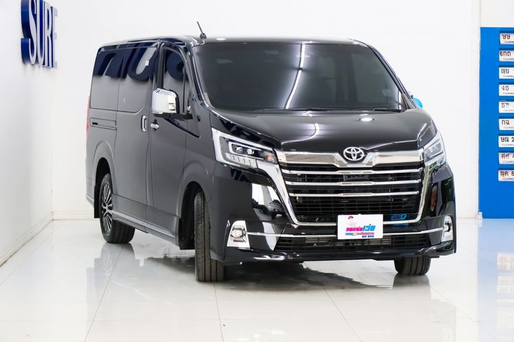 Toyota Majesty 2024 2.8 Grand Van ดีเซล ไม่ติดแก๊ส เกียร์อัตโนมัติ ดำ รูปที่ 4
