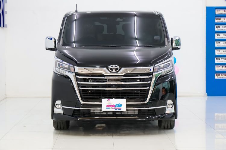 Toyota Majesty 2024 2.8 Grand Van ดีเซล ไม่ติดแก๊ส เกียร์อัตโนมัติ ดำ รูปที่ 2