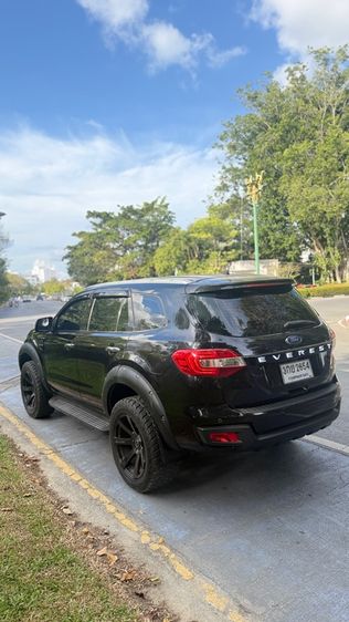 Ford Everest 2016 2.2 Titanium Utility-car ดีเซล ไม่ติดแก๊ส เกียร์อัตโนมัติ ดำ รูปที่ 4