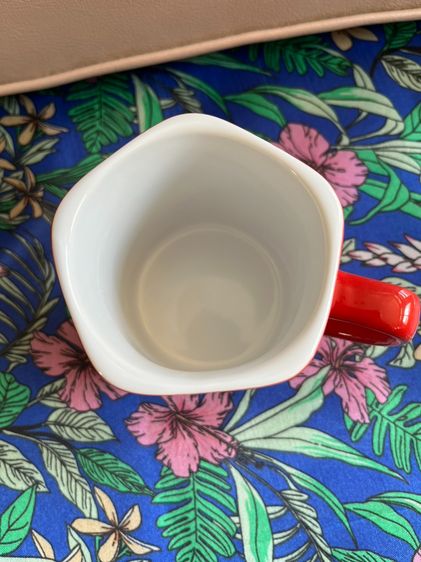 แก้วเซรามิกสีแดง โลโก้ KitKat Nescafe งานญี่ปุ่น รูปที่ 2