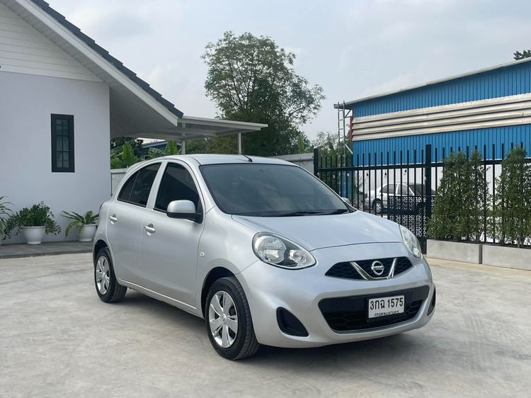 Nissan March 2013 1.2 E Sedan เบนซิน ไม่ติดแก๊ส เกียร์อัตโนมัติ บรอนซ์เงิน รูปที่ 3