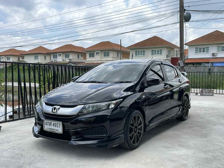 รถ Honda City 1.5 S CNG สี ดำ