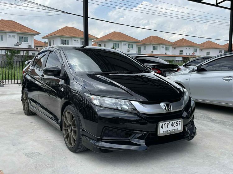 Honda City 2015 1.5 S CNG Sedan เบนซิน NGV เกียร์อัตโนมัติ ดำ รูปที่ 3