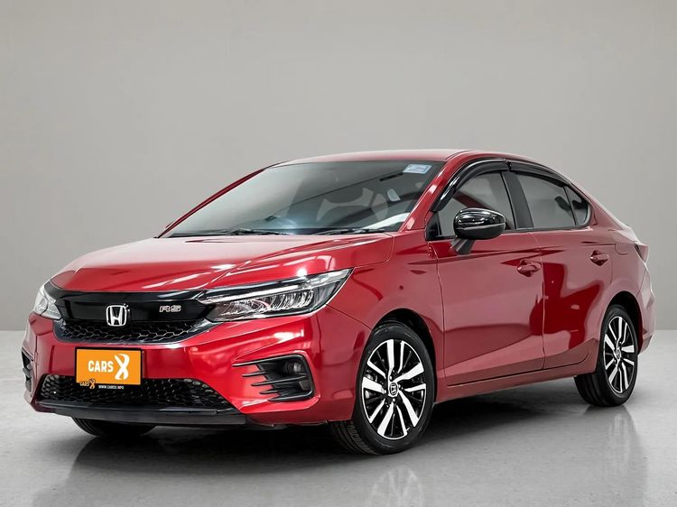 รถ Honda City 1.0 RS สี แดง