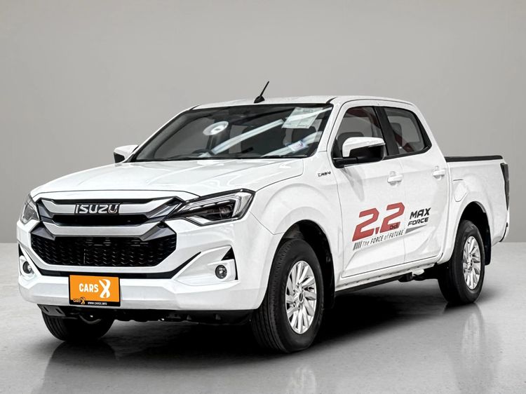 Isuzu D-MAX 2024 MaxForce Cab4 2.2 Ddi L Pickup ดีเซล ไม่ติดแก๊ส เกียร์ธรรมดา ขาว