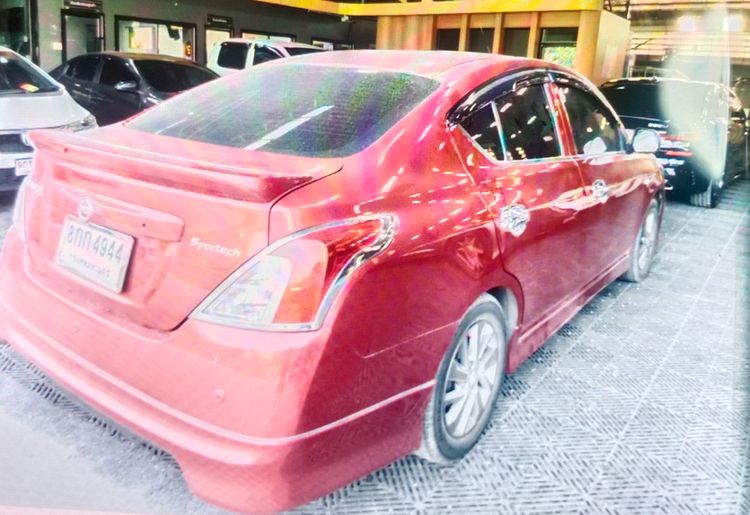 Nissan Almera 2018 1.2 V Sportech Sedan เบนซิน ไม่ติดแก๊ส เกียร์อัตโนมัติ แดง รูปที่ 3