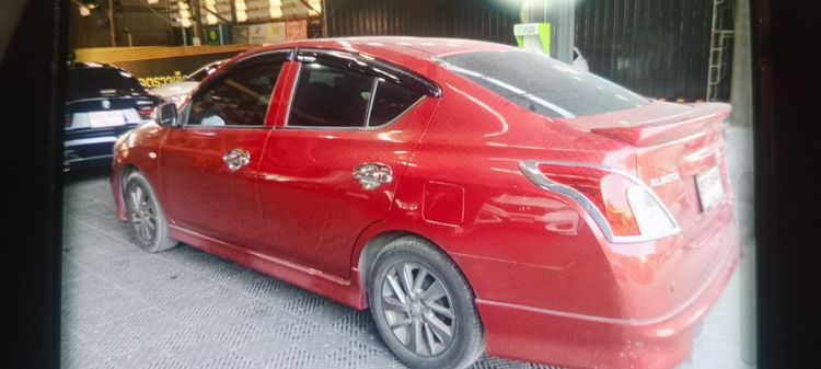 Nissan Almera 2018 1.2 V Sportech Sedan เบนซิน ไม่ติดแก๊ส เกียร์อัตโนมัติ แดง รูปที่ 2