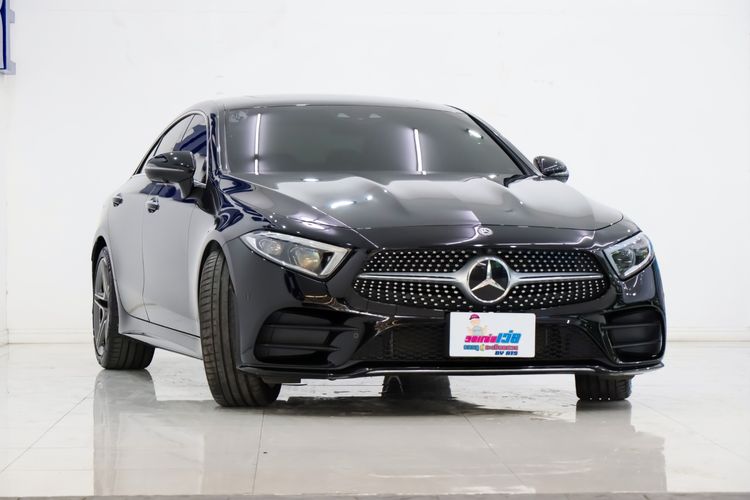 Mercedes-Benz CLS-Class 2020 CLS300 Sedan ดีเซล ไม่ติดแก๊ส เกียร์อัตโนมัติ ดำ รูปที่ 3