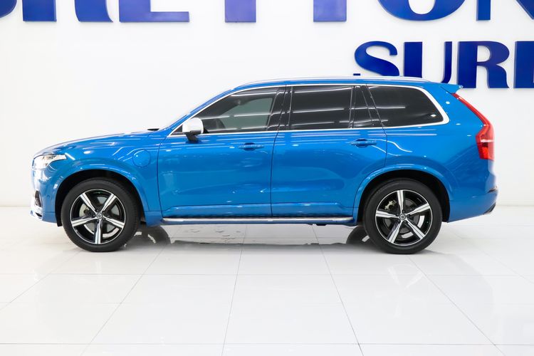 Volvo XC90 2019 2.0 T8 R-Design 4WD Utility-car ไฮบริด ไม่ติดแก๊ส เกียร์อัตโนมัติ น้ำเงิน รูปที่ 3