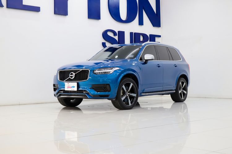 รถ Volvo XC90 2.0 T8 R-Design 4WD สี น้ำเงิน