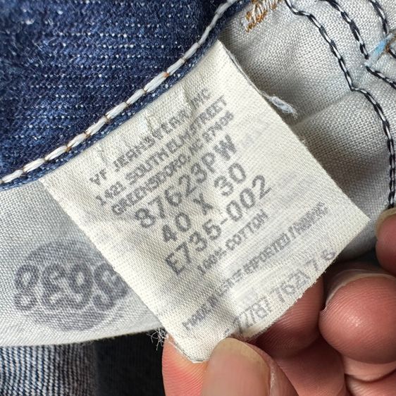 กางเกง​ Rustler​ by Wrangler made in USA Size ​40x30  รูปที่ 8