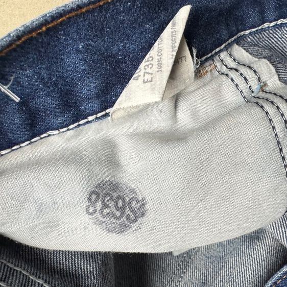 กางเกง​ Rustler​ by Wrangler made in USA Size ​40x30  รูปที่ 9