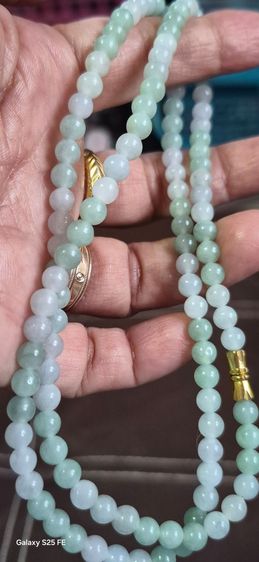 อัญมณี สร้อยคอและจี้ สร้อยคอหยกพม่าแท้