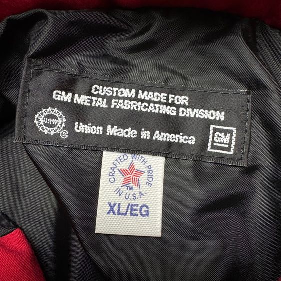 เสื้อคลุม​ GM made in USA งาน 90s ใหม่เกือบมือหนึ่ง​ Size XL​ รูปที่ 3