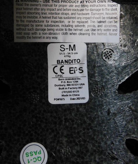 หมวกกันน็อค Bern Bandito Helmet ปลอดภัยทุกกิจกรรม  หมวกเดียวเอาอยู่ทุกแอดเวนเจอร์ รูปที่ 10