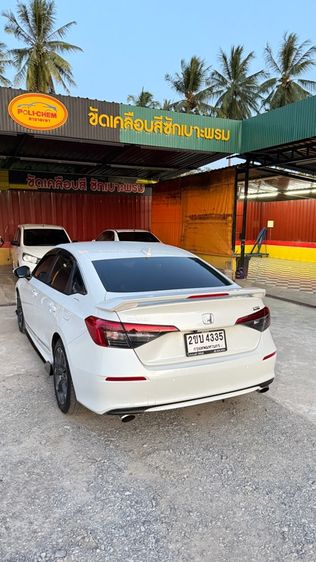 Honda Civic 2022 1.5 Turbo Sedan เบนซิน ไม่ติดแก๊ส เกียร์อัตโนมัติ ขาว รูปที่ 4
