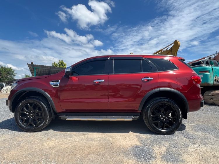Ford Everest 2017 ดีเซล ไม่ติดแก๊ส เกียร์อัตโนมัติ แดง รูปที่ 2