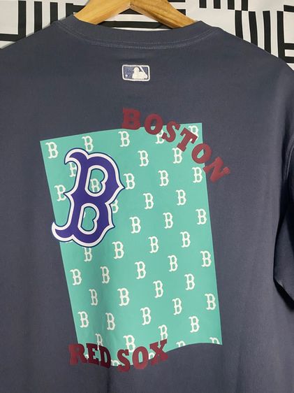 เสื้อยืด MLB รุ่น Basic Logo Boston Red Sox รูปที่ 7